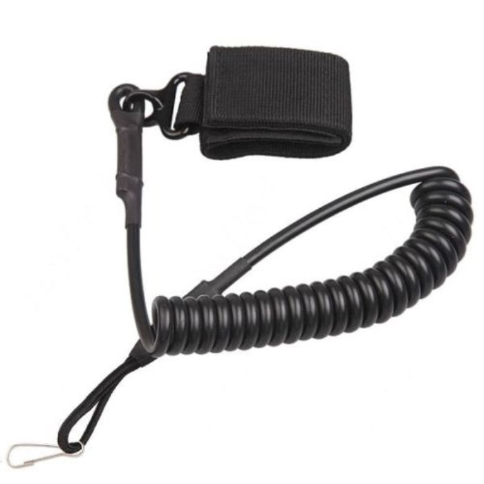 Telescopic Tactical Spring Sling Adjustable Hand Gun or Bag Sling BK