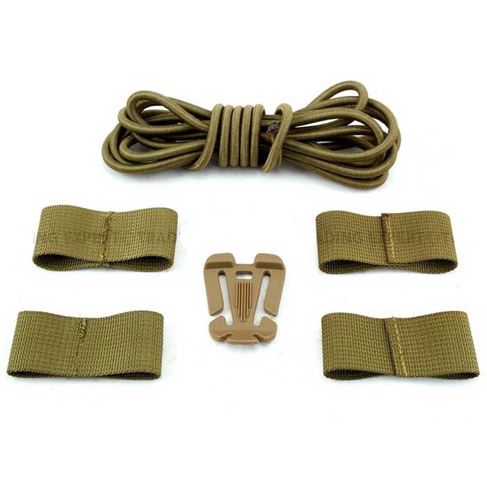 Sport Cable Helmet System Special Rope Helmet DIY Deck Set TAN