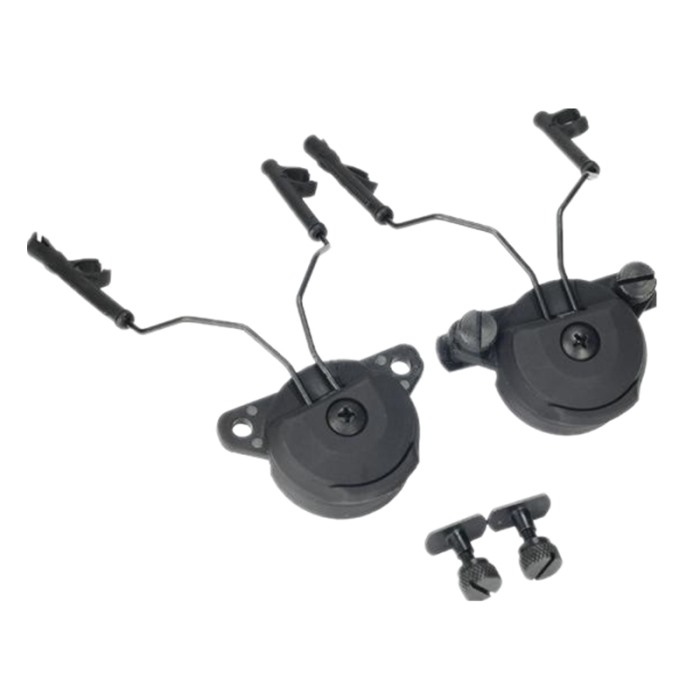 EX Helmet Rail Adapter Set GEN1 Comtac I/II Headset Rail Button BK