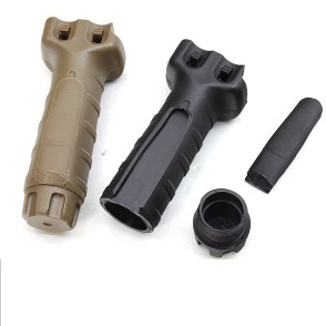 Tactical Tgd Style Long Airsoft Grip Parts Black/Tan