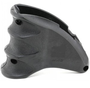 MG Magazine Well Funnel and Grip for AEG Black - Click Image to Close