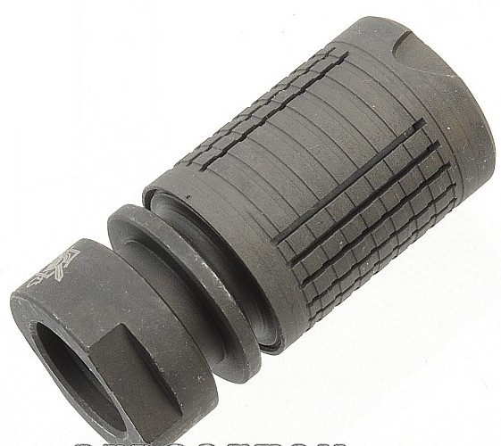 Flash Hider KAC PDW Type Metal VFC KAC - Click Image to Close