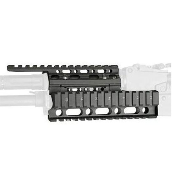 Aluminum Tactical Quad Rail Handguard System Mount - Click Image to Close