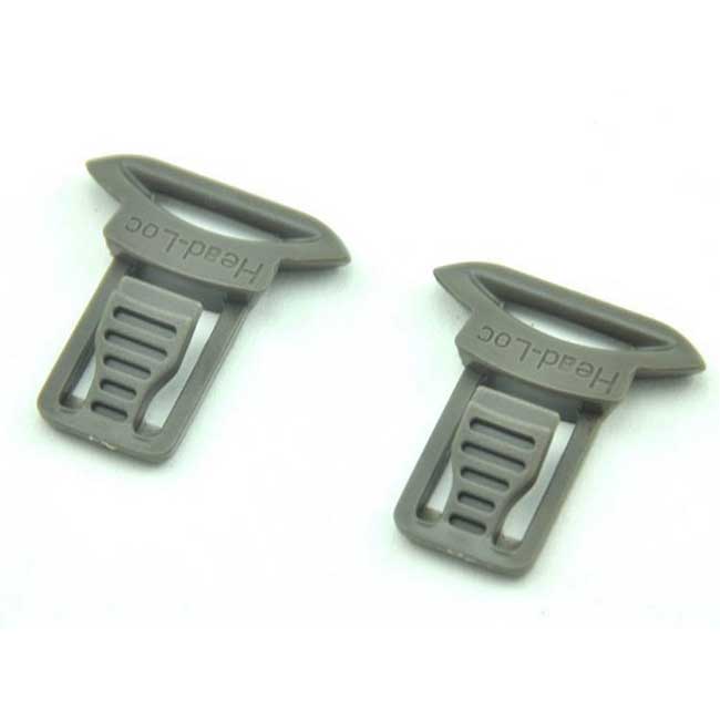 Goggle Swivel Clips 15mm Airsoft helmet side mount OD Green