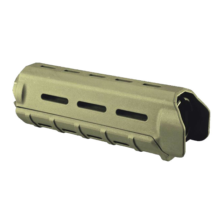 MOE 9 inch Handguard Quad Rail System Over Stock AR15/M16 GREEN