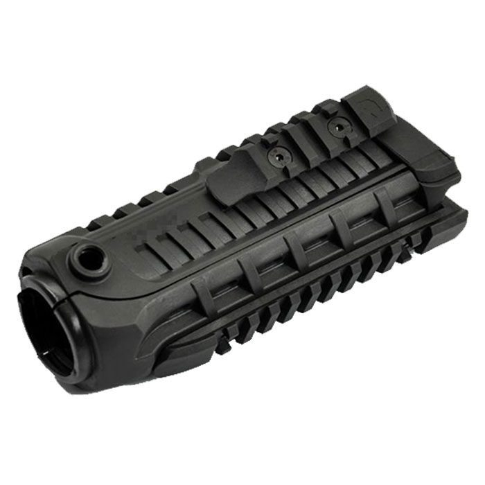 M4S1 Handguard with Extra Rail Tactical System BLACK - Click Image to Close