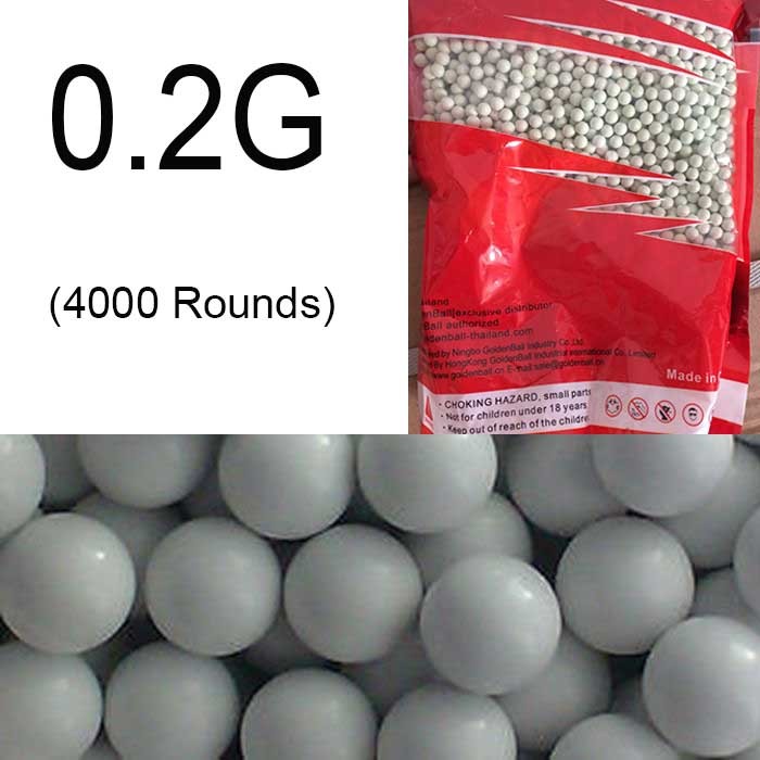 Airsoft 6mm BB 0.2g Precision Pellets bbs Ammo Pellets 4000rd