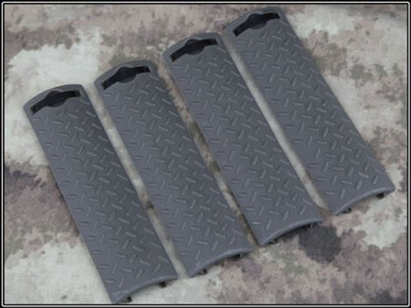 Airsoft Tactical ERGO Diamond Plate Rail Cover GREEN