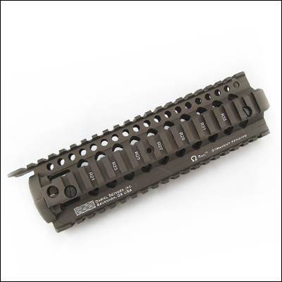 Omega 9 inch Hand Guard Rail System DE - Click Image to Close