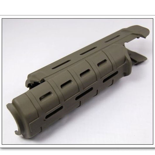 MP Tactical PTS MOE 7inch Hand Guard Foliage Green - Click Image to Close