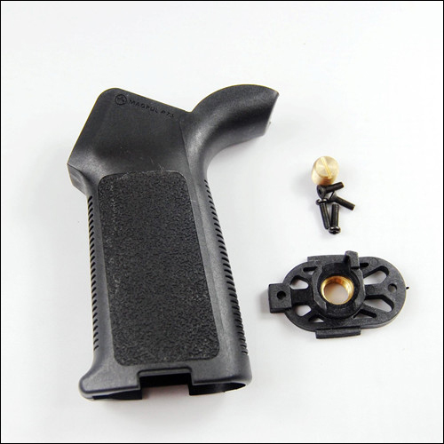 Airsoft MOE Vertical Grip Black Tactical Grip Parts - Click Image to Close