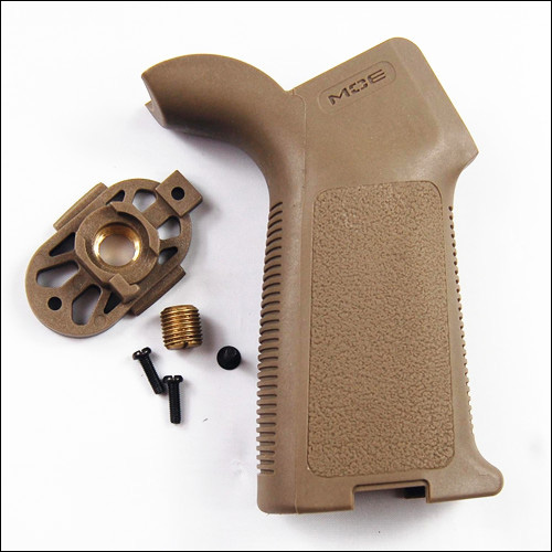 MOE Vertical Grip Dark Earth Airsoft Tactical Grip Parts - Click Image to Close