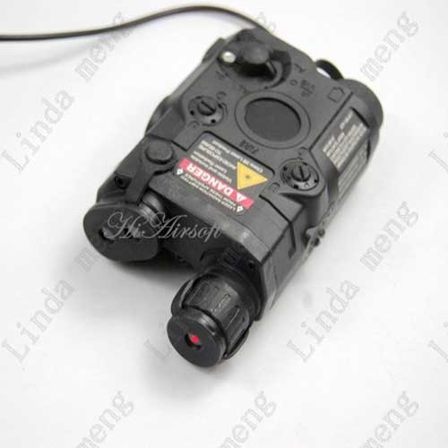 Tactical PEQ-15 Red light and Led Flashlight Black Parts