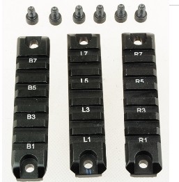 3pieces Picatinny Rail Set for G36 G36C Series