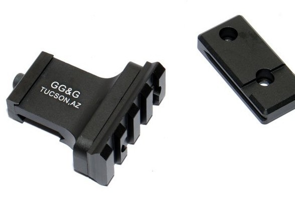 GG&G Offset Tactical Rail For Flashlight/light Airsoft - Click Image to Close