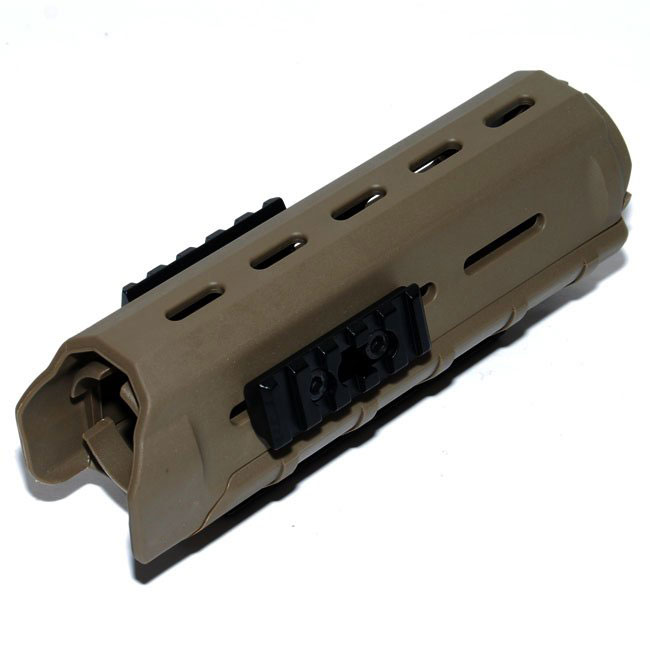 MP MOE Handguard Tactical Rail System DE with Tri-rail - Click Image to Close