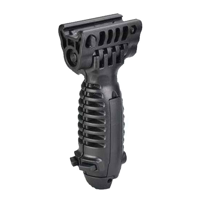 Tactical Vertical G1 Light Holder Front ForeGrip Grip Bipod Black