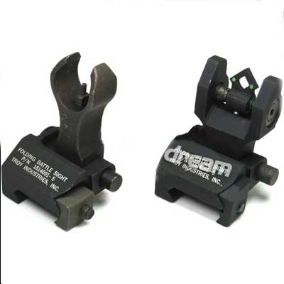 Front and Rear Di-Optic Aperture/shining BattleSight(TRS-5) - Click Image to Close