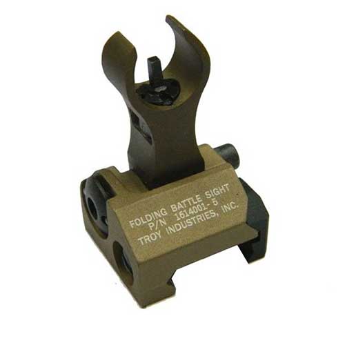 AEG Airsoft Troy Folding Up Metal Front Rear Sight Fit 20mm Rail