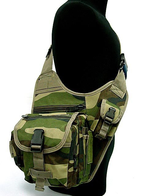 Military Tactical Man SLR Camera Messenger Travel Large Shoulder Bag - Click Image to Close