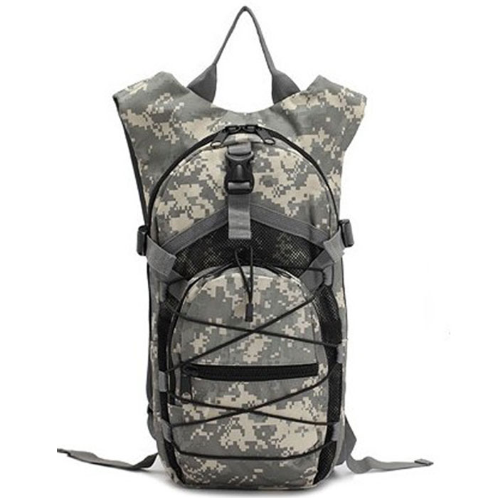 Professional Hydration Pack Tactical Outdoor Water Bag Backpack ACU