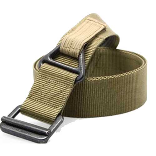 Military Belt BlackHawk Rescue Rappelling Downhill Canvas Belts TAN