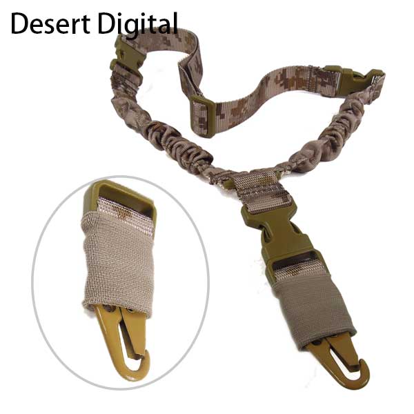 Airsoft Quick Release One Single Point Adjustable Rifle Gun Sling DD