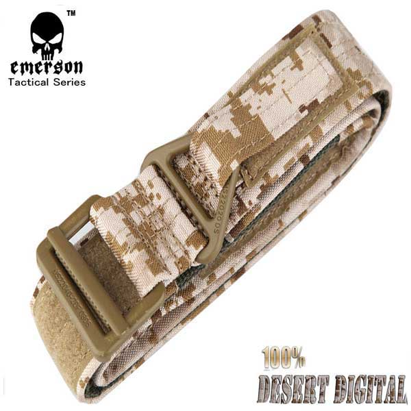 EMERSON CQB Survival Tactical Army Rappelling Belt Metal Buckle DD - Click Image to Close