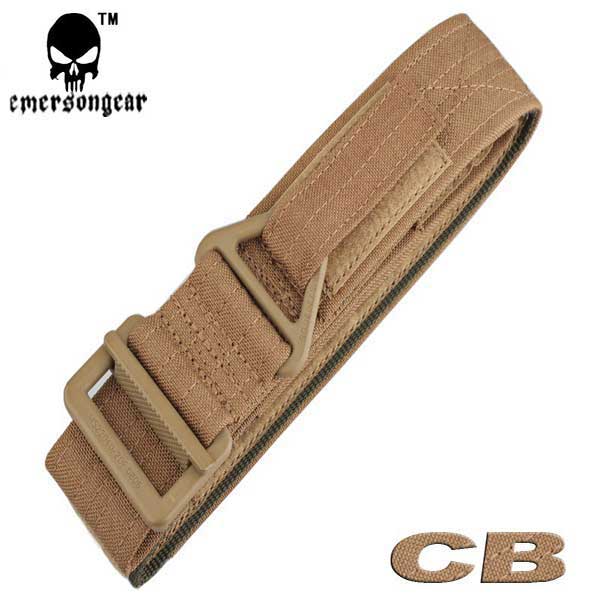 EMERSON CQB Rappel Tactical Belt Hunting Military 1000D Duty Belt DE - Click Image to Close