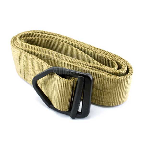 Delta Tactical Exquisite Buckle Material Nylon Combat Duty Belt TAN - Click Image to Close