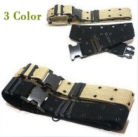 Airsoft Tactical Canvas Belt Durable Camouflage belts