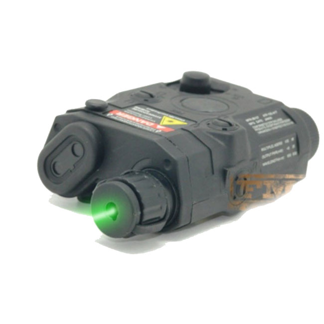 AN-PEQ-15 Battery Model & Green Laser Airsoft Tactical Gear BK