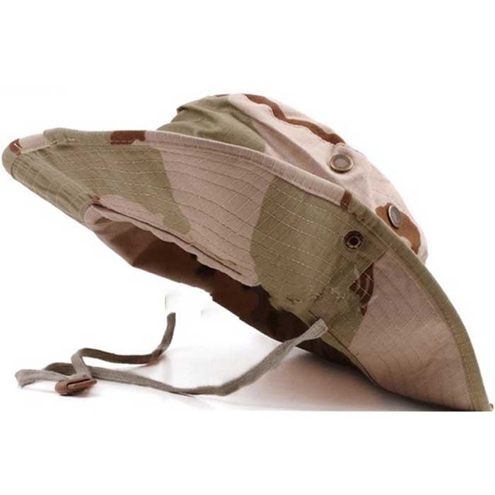 Wide Brim Bucket Hat Military Boonie Cap Hunting Fishing Sun Hat SA