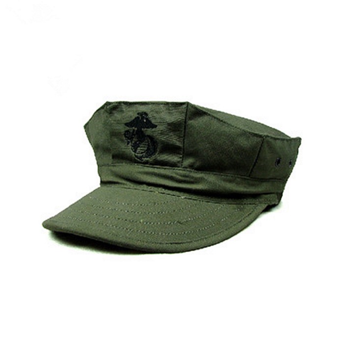 Camouflage Mens Military Octagon Hat Tactical Sun Hat Army Hat OD - Click Image to Close