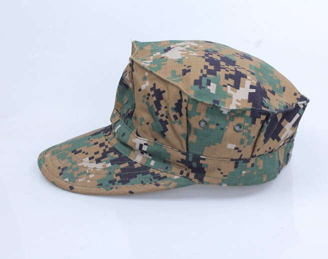 Camouflage Mens Military Octagon Hat Tactical Sun Hat Army Hat SM