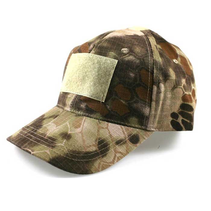 Adjustable Military Camo Airsoft Baseball Cap Tactical Hat w Velcro