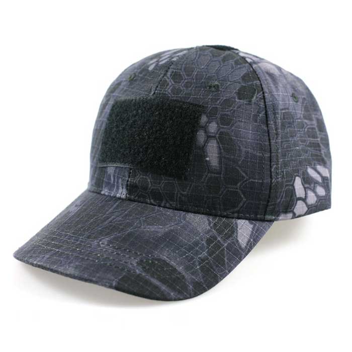 Adjustable Military Baseball Cap Airsoft Camo Tactical Hat w Velcro - Click Image to Close