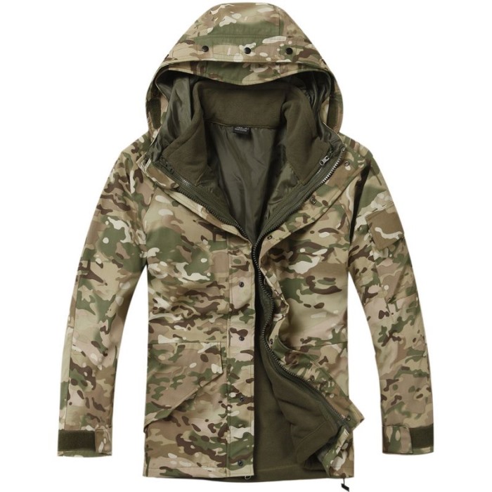 Military Clothing Python Camouflage Jacket Tactical Coat G8 CP