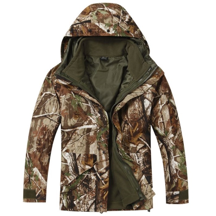 Military Clothing Python Camouflage Jacket Tactical Coat Jungle F