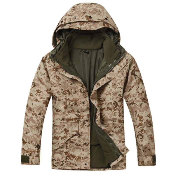 Military Clothing Camouflage Coat Tactical Jacket Digital Desert G8 - Click Image to Close