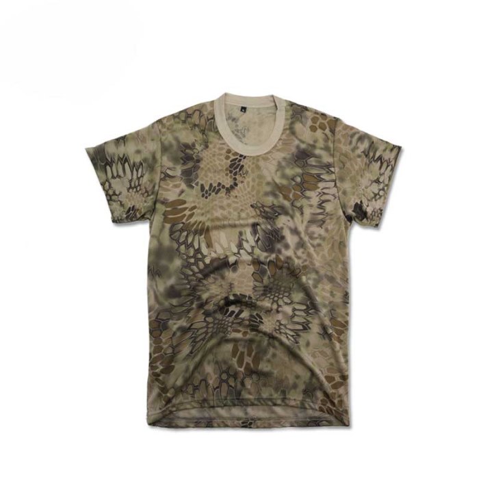 Python Tactical Quick-drying T-shirt Military Mens Airsoft Tee Tops