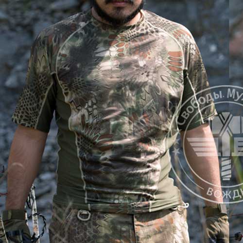 Chiefs Quick-Drying Python Kryptek Tactical Shirt Short Sleeve WSD - Click Image to Close