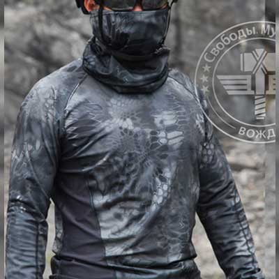 Chiefs Tactical Quick-Drying Long Sleeve Sport T-shirt Python Black