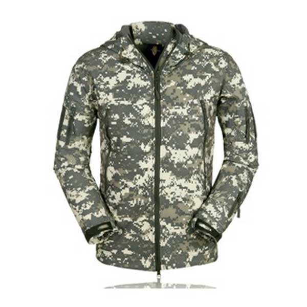 Tactical Jackets Outerwear Waterproof Soft Military Acu Camo