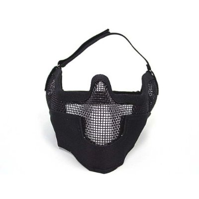 Combat Gear Airsoft Stalker BAT Style Raider Mesh Mask Black