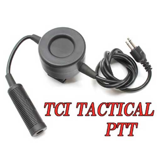 Z-Tactical Radio Headset TCI Style PTT for ICOM 2 Pins Airsoft