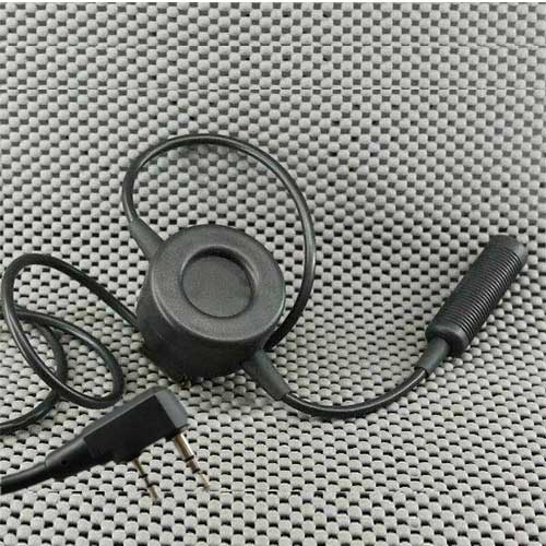 Airsoft Radio Headset Element / Z-Tactical TCI Style PTT 2 Pin - Click Image to Close