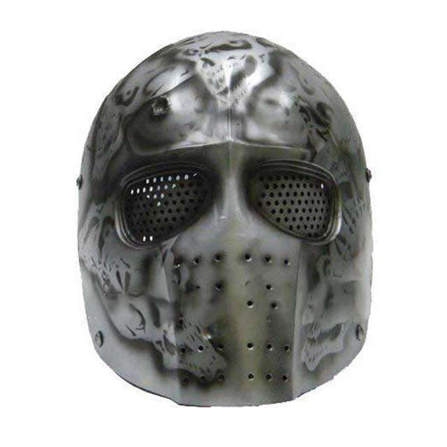 Airsoft Cool Army Two Hard Plastic Full Face Cover Mask