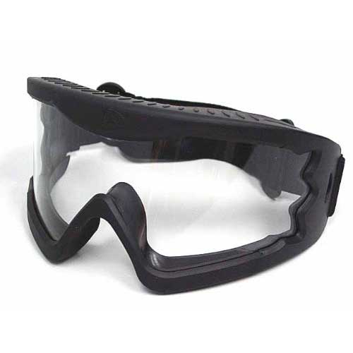 Airsoft X-Eye Wind Dust Tactical Goggle Glasses Black - Click Image to Close