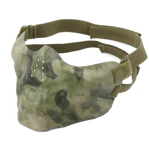 TM Combat Gear Neoprene Hard Foam Mask Camo Airsoft Goggles ATFG - Click Image to Close